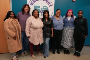 D&O guest speaker Gabby Douglas with others