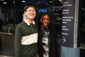 D&O guest speaker with president Andy Zhang