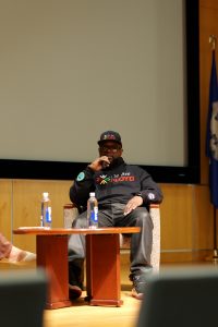 Guest speaker at a D&O event