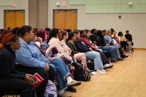 Attendees at a Diversity and Outreach event