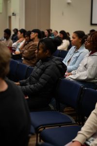 Attendees at a Diversity and Outreach event