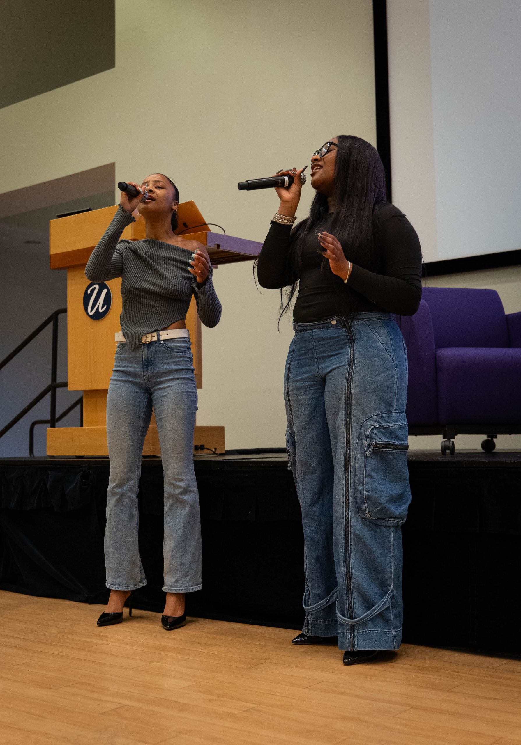 Singers at a Diversity and Outreach event